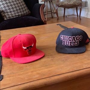 2 Chicago Bull Hats